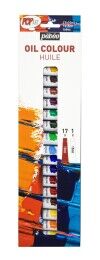 PEBEO POP ART YAĞLI BOYA SET 17 TÜP 10ml+1 TÜP 15ml