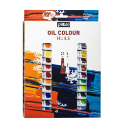 PEBEO POP ART YAĞLI BOYA SET 23 TÜP 10ml+1 TÜP 15ml