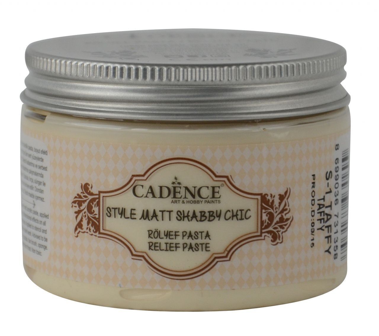 SHABBY CHIC RÖLYEF PASTA SR-01 TAFFY 150ML