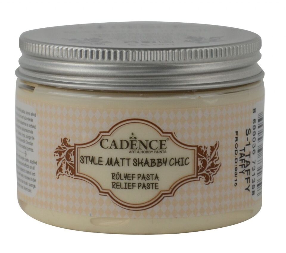 SHABBY CHIC RÖLYEF PASTA SR-01 TAFFY 150ML