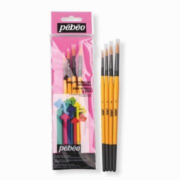 PEBEO 4'LÜ SULUBOYA FIRÇA SETİ - NO: 1, 3, 5, 7