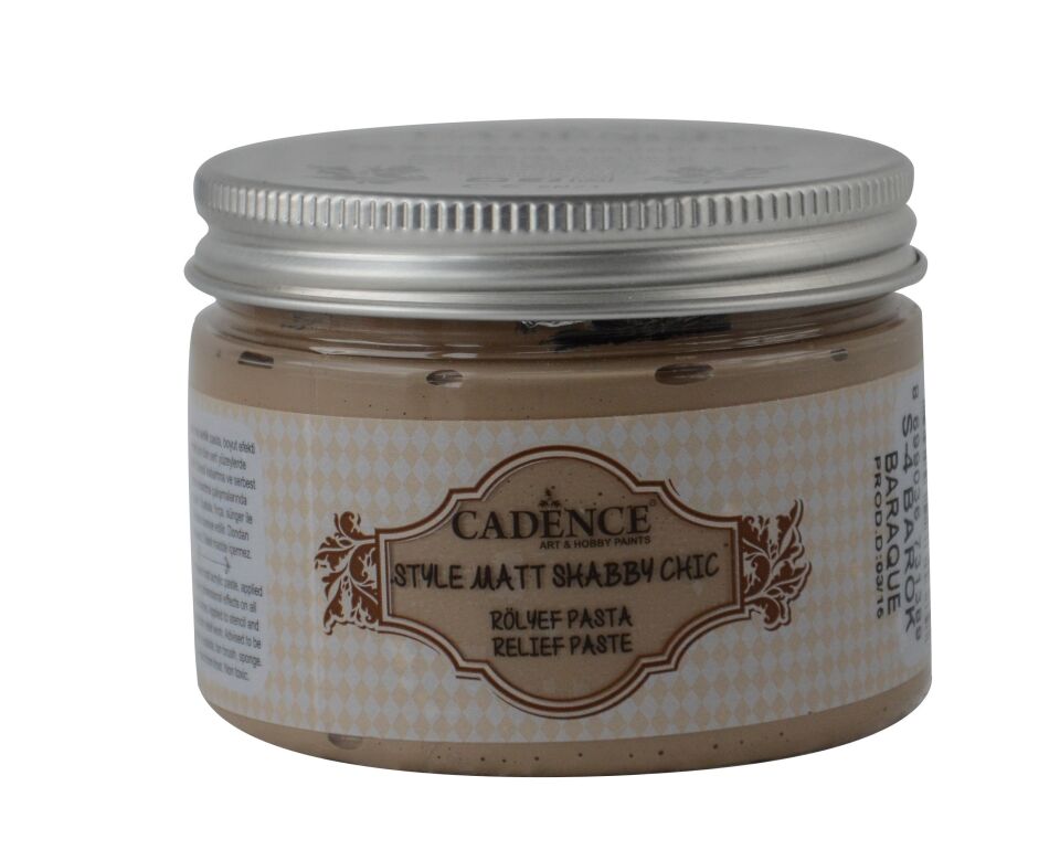 SHABBY CHIC RÖLYEF PASTA SR-04 BAROK BEJ 150ML