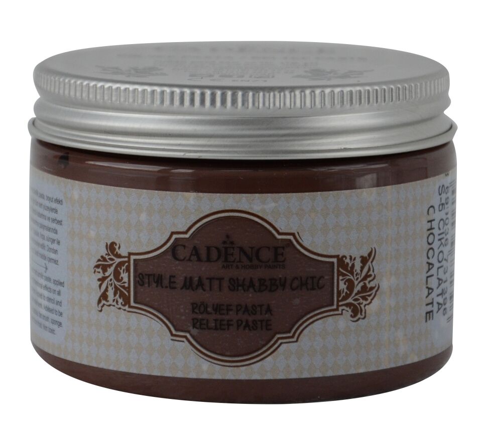SHABBY CHIC RÖLYEF PASTA SR-05 ÇİKOLATA 150ML