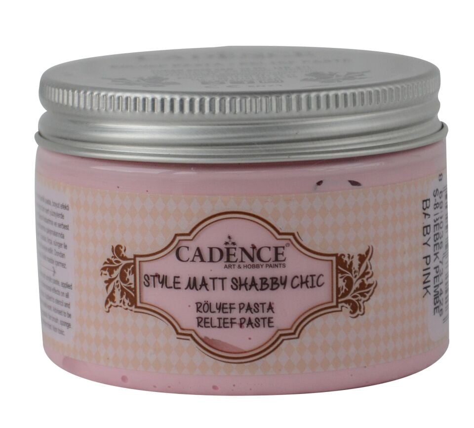 SHABBY CHIC RÖLYEF PASTA SR-08 BEBEK PEMBE 150ML