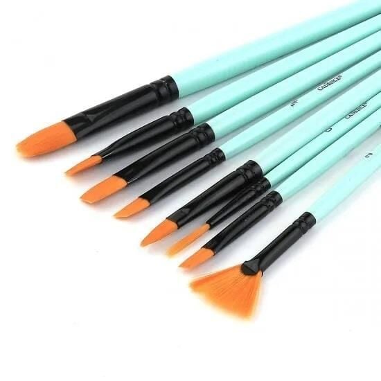 KARIŞIK  FIRÇA SETİ 8'Lİ