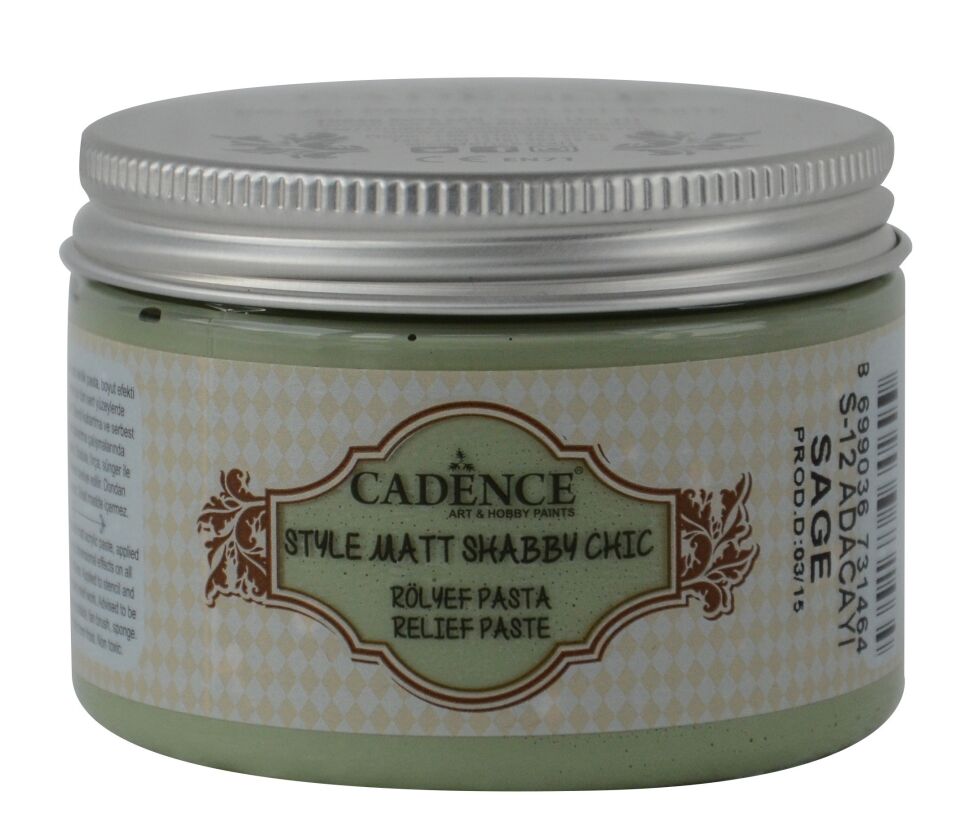 SHABBY CHIC RÖLYEF PASTA SR-12 ADAÇAYI 150ML