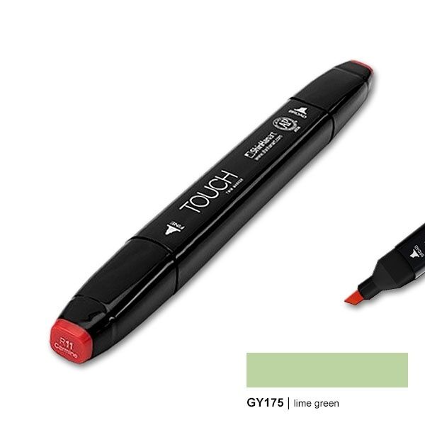 TOUCH TWIN MARKER GY175 LIME GREEN