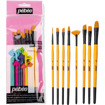 PEBEO 8'Lİ FIRÇA SETİ