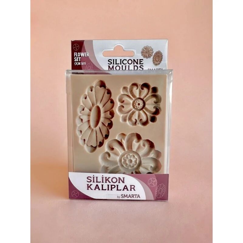 Smarta Silikon Kalıp-Çiçek