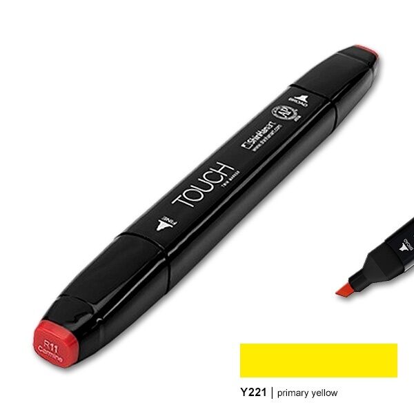 TOUCH TWIN MARKER Y221 PRIMARY YELLOW