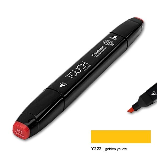 TOUCH TWIN MARKER Y222 GOLDEN YELLOW