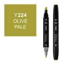 TOUCH TWIN MARKER Y224 OLIVE PALE