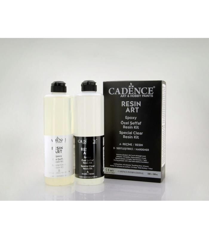 RESİN ART  REÇİNE + SERTLEŞTİRİCİ TAKIM 500ML