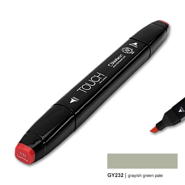 TOUCH TWIN MARKER GY232 GRAYISH GREEN PALE