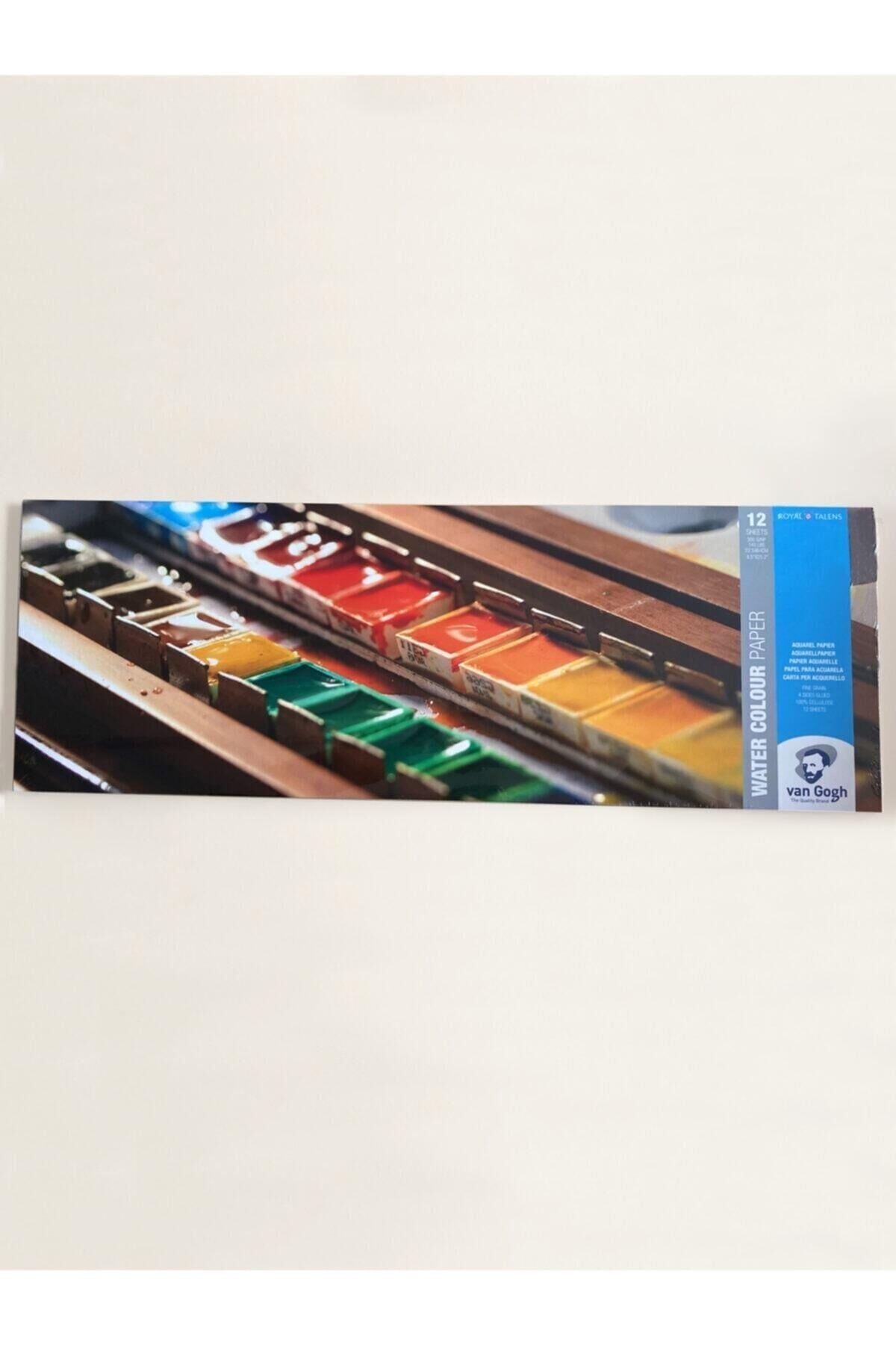 VAN GOGH SULUBOYA BLOĞU 300 GR 22.5 X 64 CM. 12 YPR.