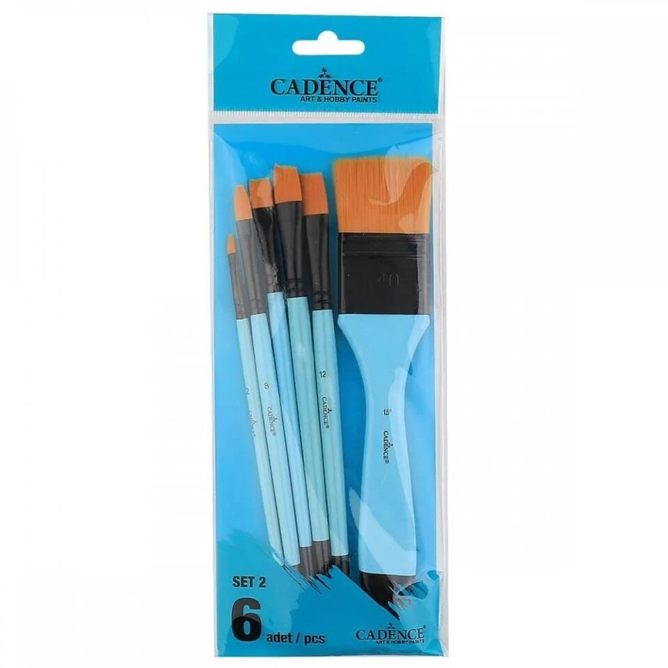 KARIŞIK FIRÇA SETİ 6'LI