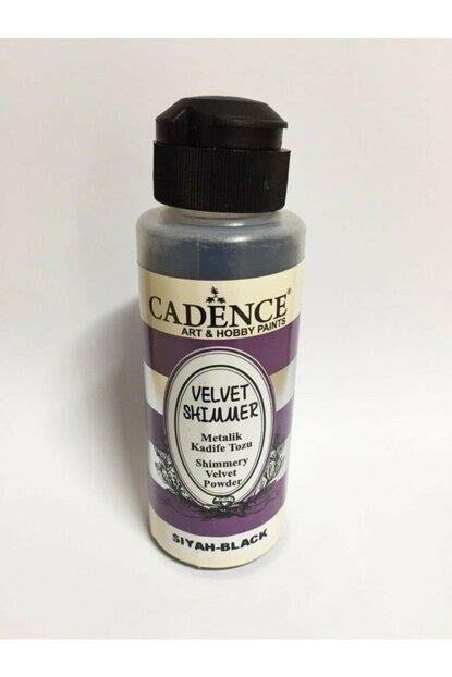VELVET SHIMMER METALİK KADİFE TOZU VS-07 SİYAH 120ML