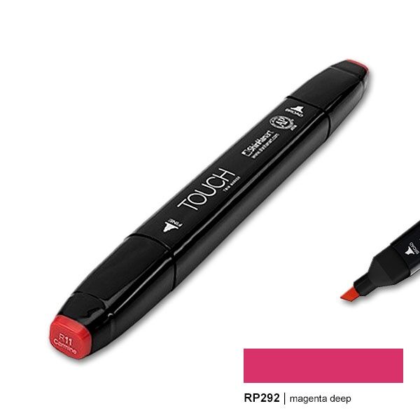 TOUCH TWIN MARKER RP292 MAGENTA DEEP