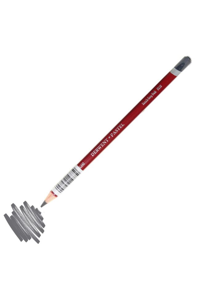 P650 Derwent Pastel Pencils Pastel Kalem P650 French Grey Dark