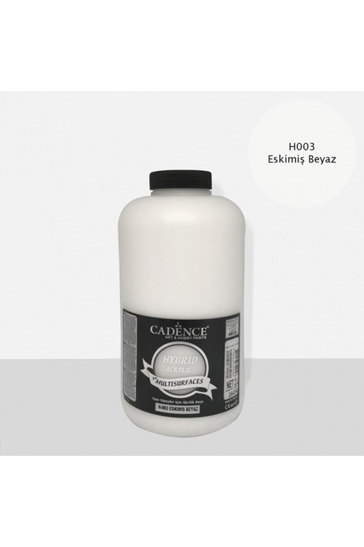 H-003 ESKİMİŞ BEYAZ 2 LİTRE MULTISURFACE HYBRID AKR.