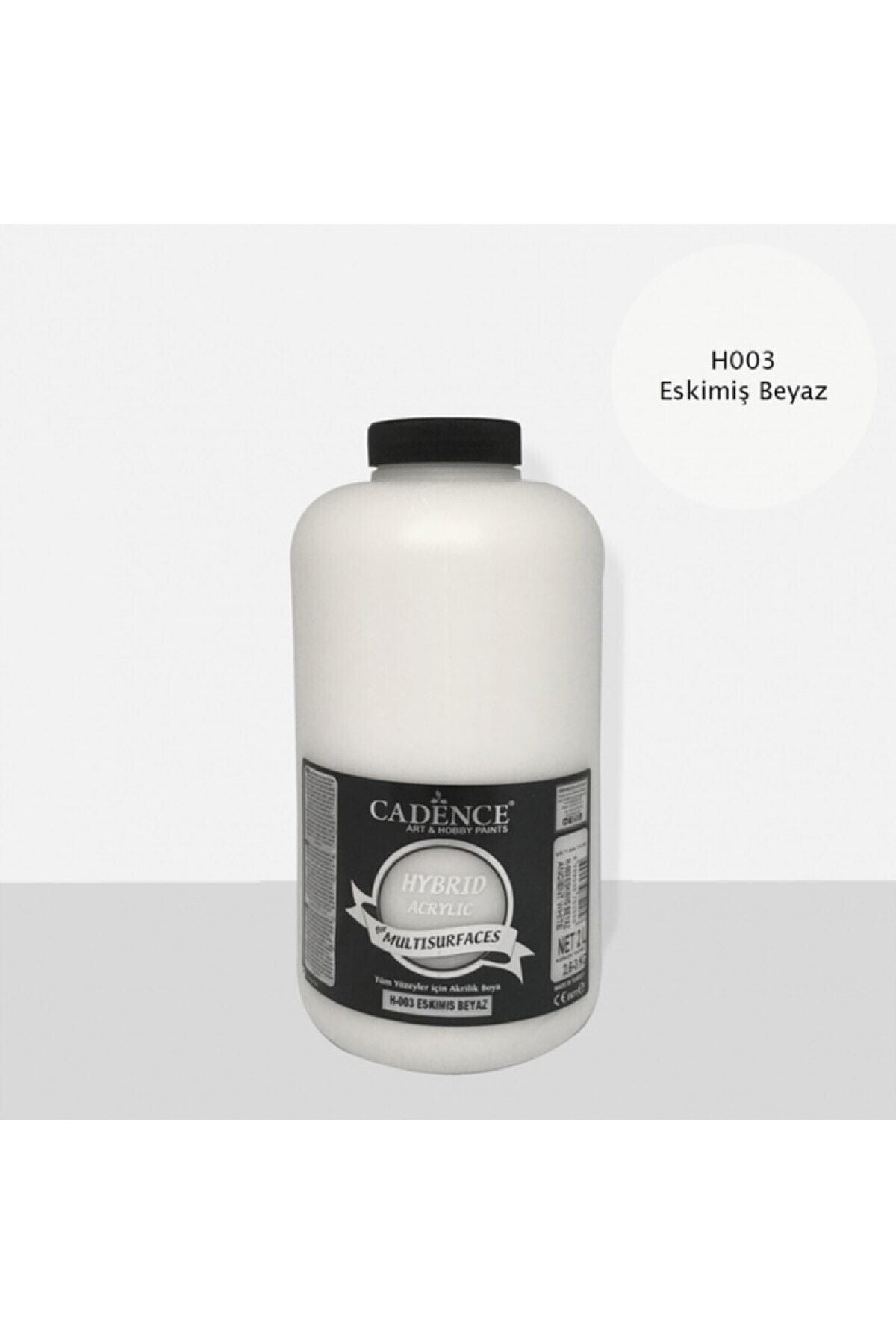 H-003 ESKİMİŞ BEYAZ 2 LİTRE MULTISURFACE HYBRID AKR.
