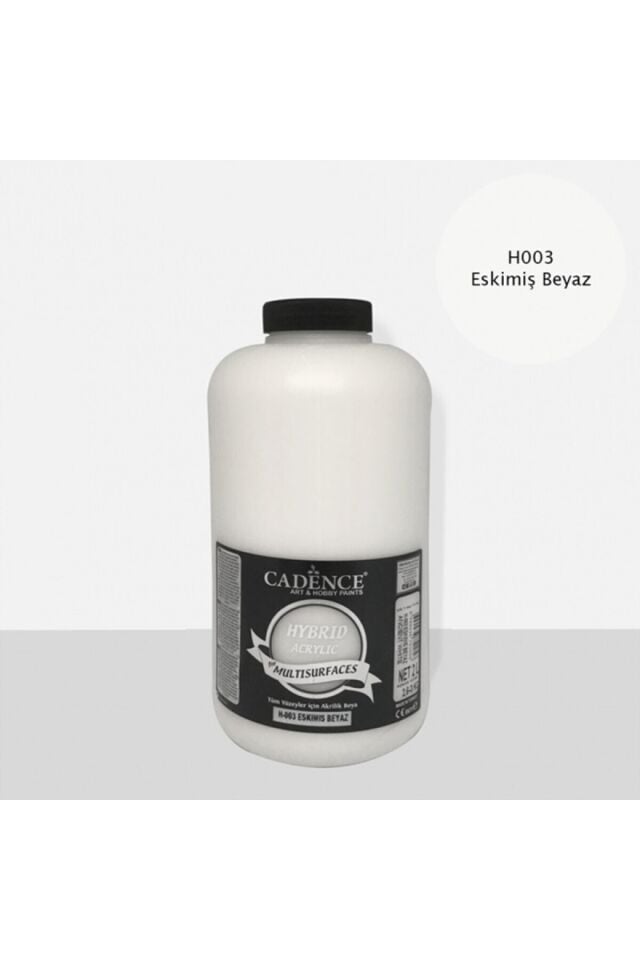 H-003 ESKİMİŞ BEYAZ 2 LİTRE MULTISURFACE HYBRID AKR.