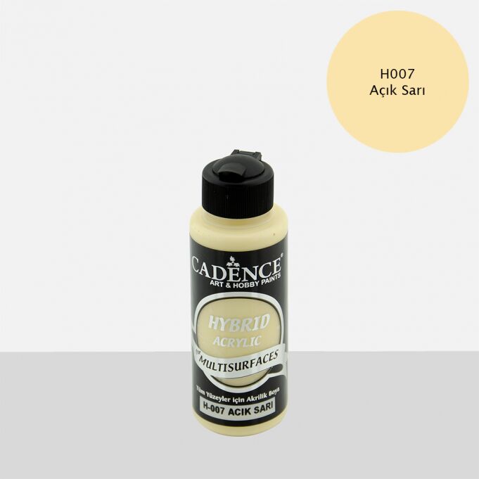 H-007 AÇIK SARI 120 ML MULTISURFACE HYBRID AKR.