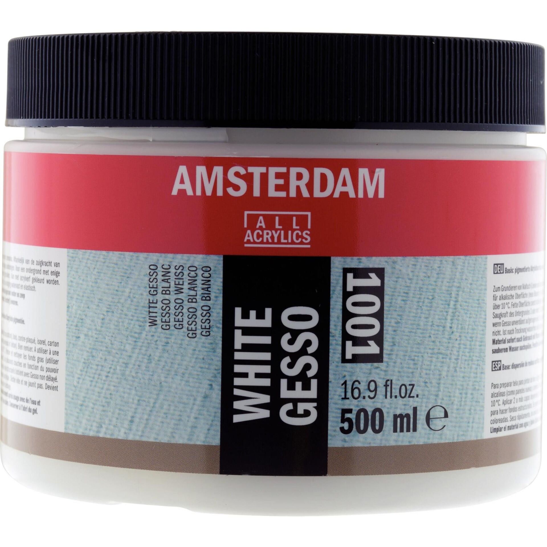 AMSTERDAM GESSO BEYAZ 001 500ML
