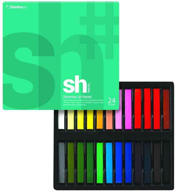 SHINHAN SOFT PASTEL 24SET (LARGE)