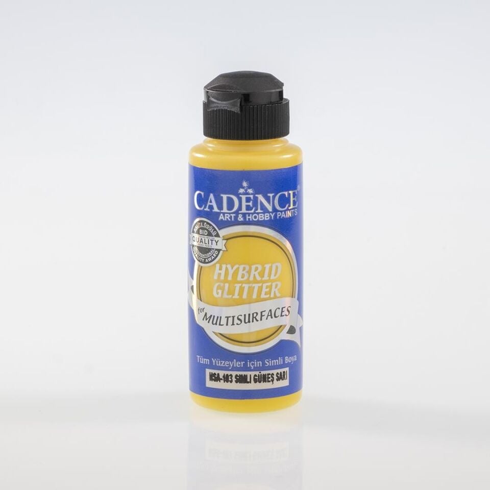 HYBRID AKRİLİK MULTİSURFACE SİMLİ ALTIN HSA-103 GÜNEŞ SARI 120ML
