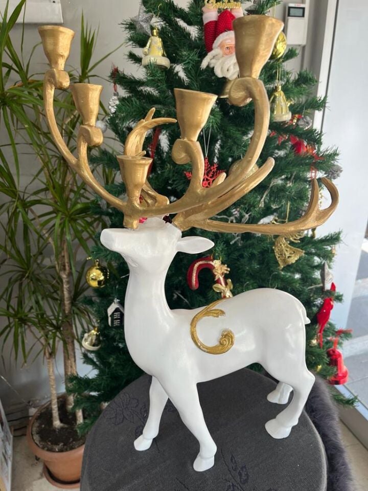 AYAKTA GEYİK ŞAMDAN