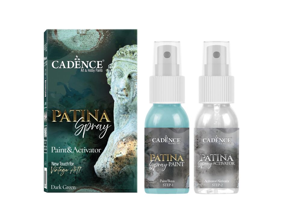 PATİNA SPREY SET 2 ( KOYU YEŞİL ) 50ML+50ML