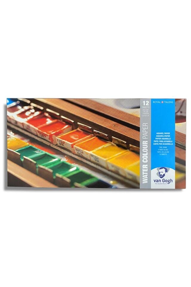 VAN GOGH SULUBOYA BLOĞU 300 GR 15 X 30 CM. 12 YPR.