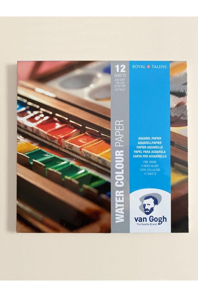 VAN GOGH SULUBOYA BLOĞU 300 GR 21 X 21 CM. 12 YPR.