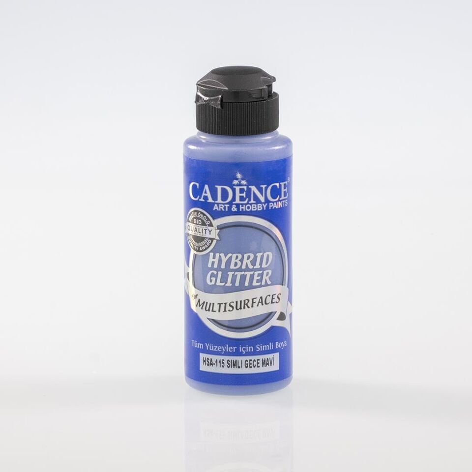 HYBRID AKRİLİK MULTİSURFACE SİMLİ ALTIN HSA-115 GECE MAVİSİ 120ML