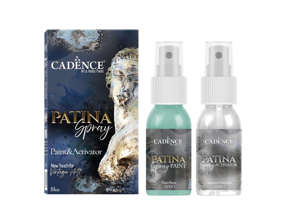 PATİNA SPREY SET 3 ( MAVİ ) 50ML+50ML