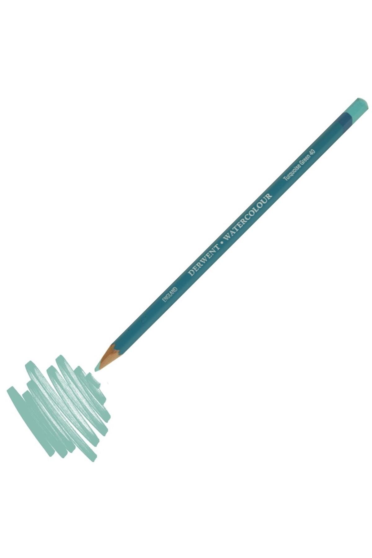 WATERCOLOUR TURQUOISE GREEN