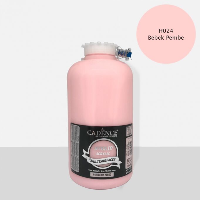 H-024 BEBEK PEMBE 2 LİTRE MULTISURFACE HYBRID AKR.