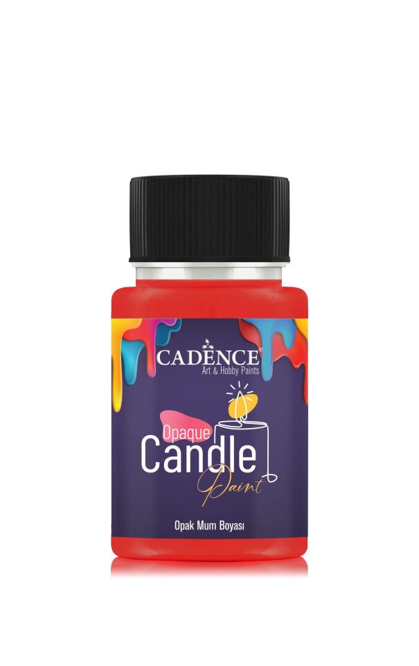 OPAK MUM BOYASI CDL-10 CANLI KIRMIZI 50ML