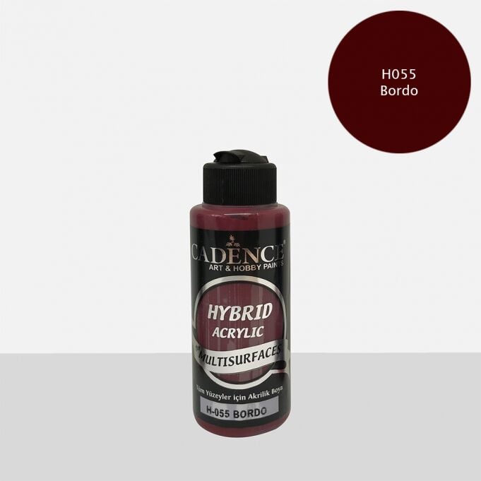 HYBRID AKR. MULTISURFACES H-055 BORDO 120ML
