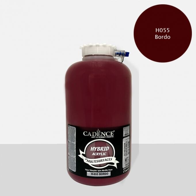 HYBRID AKR. MULTISURFACES H-055 BORDO 2000ML