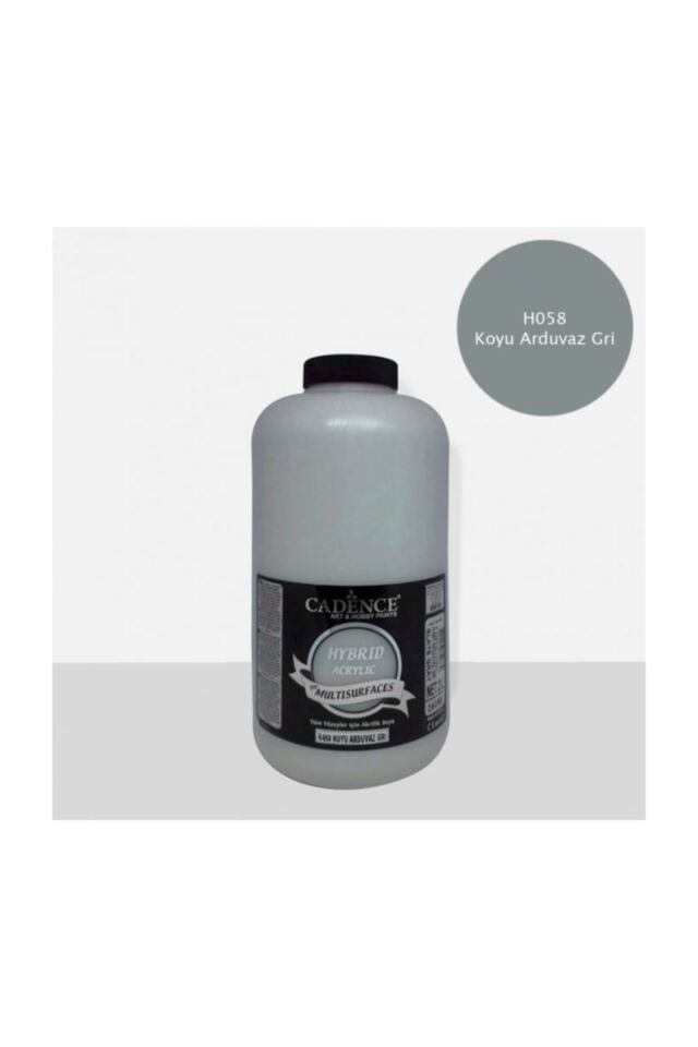 HYBRID AKR. MULTISURFACES H-058 KOYU ARDUVAZ GRİ 2000ML