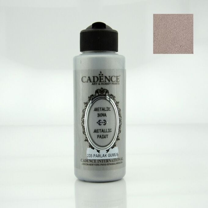 235 Parlak Gümüş 120ML Metalik Boya