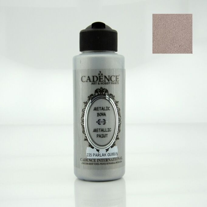 235 Parlak Gümüş 120ML Metalik Boya