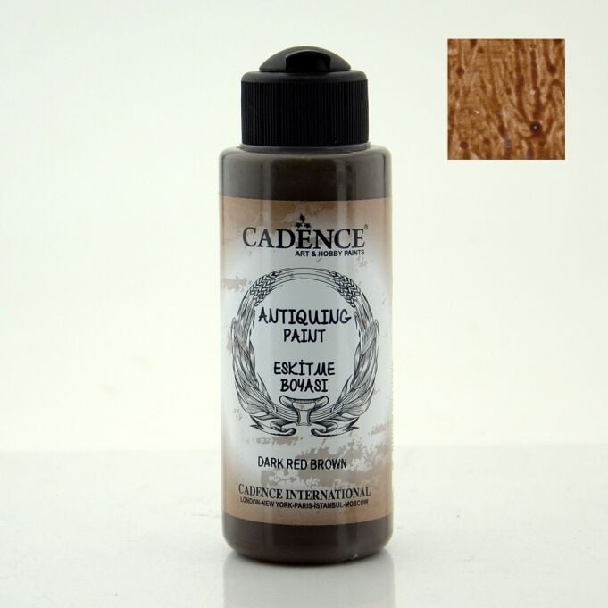 Eskitme Boyası 120ML(cc) 306 Kızıl Kahve