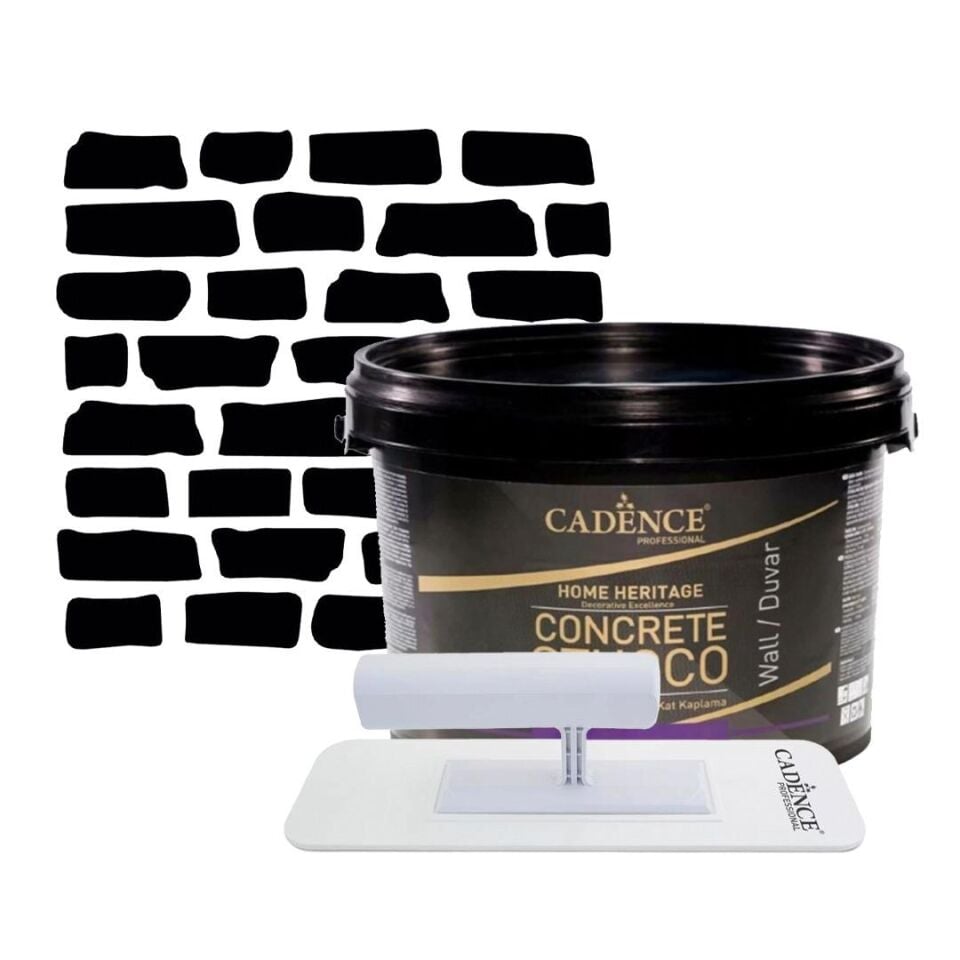 BETON DEKORATİF KAPLAMA BEYAZ İNCE-TUĞLA DUVAR SETİ