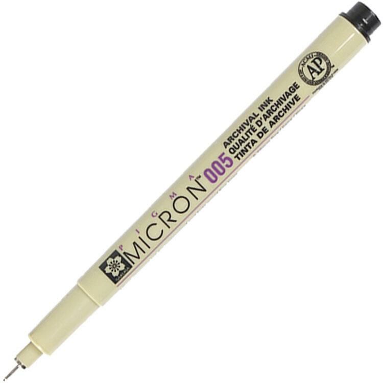 SAKURA PIGMA MICRON 005 SİYAH 0.2 MM