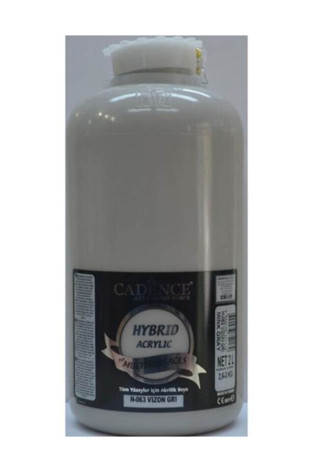 HYBRID AKR. MULTISURFACES H-063 VİZON GRİ 2000ML