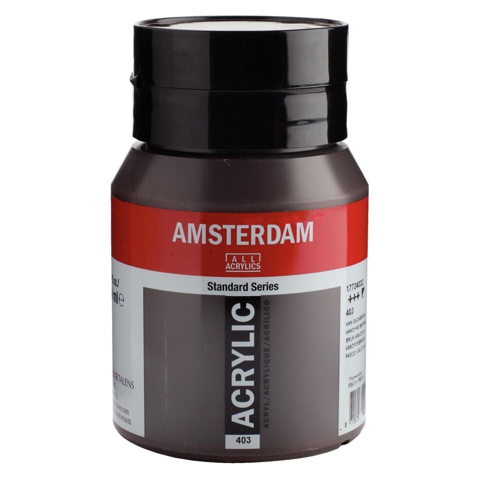 AMSTERDAM STANDART AKRİLİK 500 ML. VANDYKE BROWN