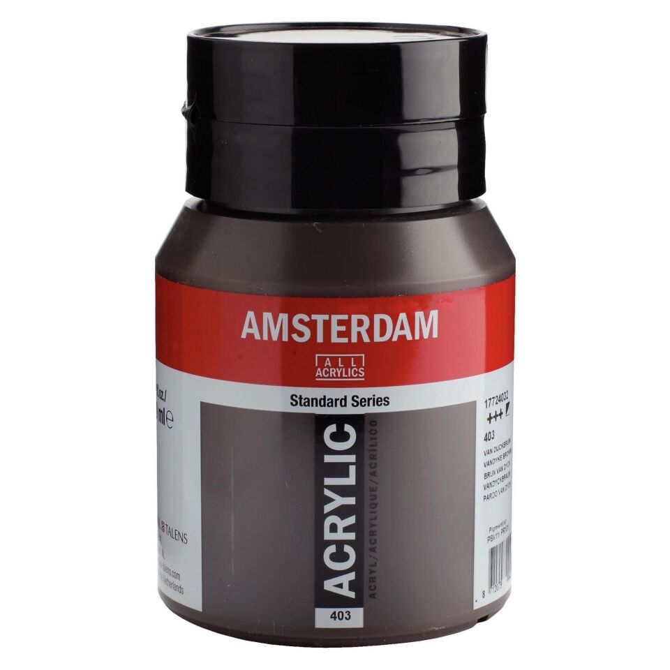 AMSTERDAM STANDART AKRİLİK 500 ML. VANDYKE BROWN